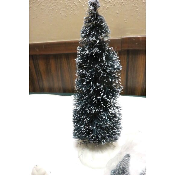 12 Bottle Brush Christmas Trees (1)9”(4)5” (5)3”&(2) 2.5 Ralph Lauren Vibes - Picture 4 of 4